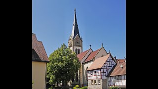 Stadtkirche Möckmühl mit Glockenläuten  2023 [upl. by Otrebor]