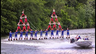 VIDEO Waterhawks Ski Team Performs [upl. by Renate826]