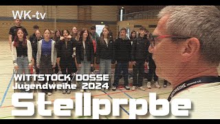 Jugendweihe Wittstock 2024  Die Stellprobe [upl. by Audre]