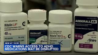 CDC warns access to ADHD meds may be disrupted [upl. by Fiden616]