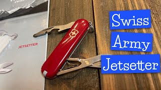 EDC update TSA friendly Victorinox Jetsetter First Swiss Army I’ve tested without a Blade [upl. by Arais]