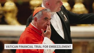 Vatican court sentences Cardinal Becciu for embezzlement [upl. by Hsoj695]