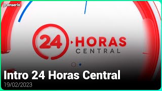 TVN  Intro 24 Horas Central  19022023 [upl. by Lavina]