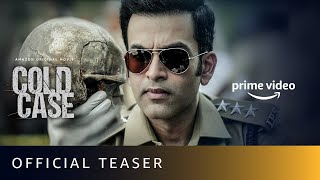 Cold Case  Official Teaser Malayalam  Prithviraj Sukumaran Aditi Balan  Amazon Prime Video [upl. by Clarey]