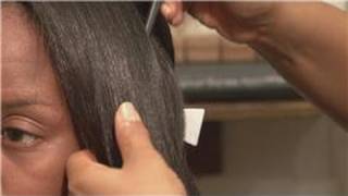 Styling Hair  How to Wave Hair With Straighteners [upl. by Birchard]