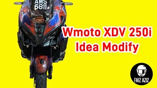 Wmoto XDV 250i 2023 Idea Modify Vlog E345 [upl. by Koy]