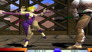 Battle Arena Toshinden 3 PS1  Ellis in Sofias body [upl. by Sink]