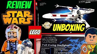 Lego Star Wars 2023 REVEAL UCS Lukes XWing Starfighter 75355 REVIEW Unboxing EARLY [upl. by Enna733]