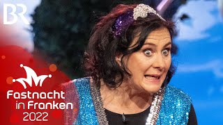 Ines Procter  Der Kampf mit den Pfunden  Fastnacht in Franken 2022  BR Kabarett amp Comedy [upl. by Eocsor700]