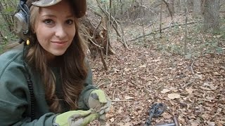 Metal Detecting with Abby  Found some Civil War Relics  Nugget Noggin [upl. by Fritz]