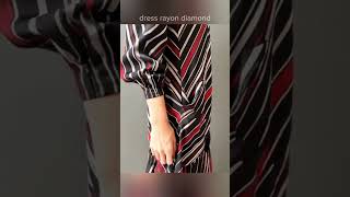 Dress rayon diamond dresswanita fashionwanita [upl. by Revell671]