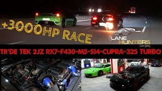 Tokyomu O DA NE Burası Türkiye  TRde Tek 2JZ RX7Ferrari F430S14M5E36 TurboCupra [upl. by Lubeck870]