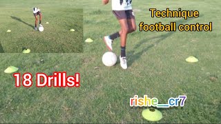 Ball Mastery I Coerver Coaching amp Soccer Drills Homework Part 118 Great Drills For Ball Control [upl. by Wiebmer]