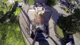 Front seat of Oblivion at Alton Towers Resort [upl. by Elisabet766]