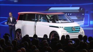 Volkswagen CES 2016  World Premiere BUDDe  AutoEmotionenTV [upl. by Hughes]