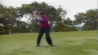 Nick Faldos Golf Swing 1994 [upl. by Akemat]