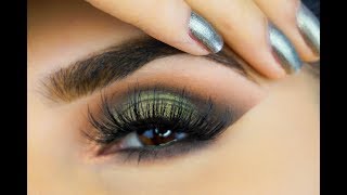 Green eyeshadow Tutorial using Colourpop  SalQu [upl. by Yonah]