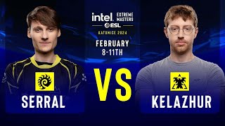 Serral vs Kelazhur  IEM SC2 Katowice 2024  Group Stage [upl. by Carita302]