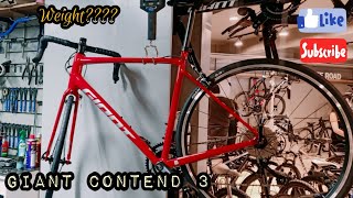 2021 GIANT CONTEND 3 WEIGHT w PEDAL SIZE ML [upl. by Leiva534]