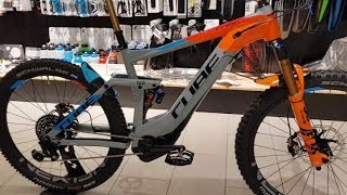 Cube STEREO HYBRID 160 Action Team 500 275 Bosch Powertube EBike Modell 2019 [upl. by Nesto]