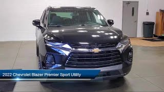 2022 Chevrolet Blazer Premier Sport Utility Akron Canton Wadsworth Cuyahoga Falls Green [upl. by Wilder]