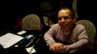 Meeting Warwick Davis  WillowLeprechaunSmall Town FolkStar Wars [upl. by Durst]