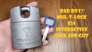 MulTLock E14 Interactive PininPin Bad Boy Pick and Gut [upl. by Nhguav]