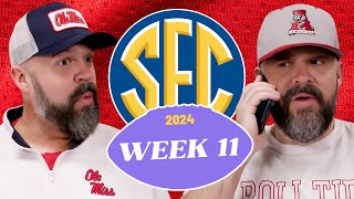 SEC Roll Call  Week 11 2024 [upl. by Onfre]