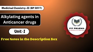 Alkylating agents in Anticancer drugs  Semester5  Lecture7  Fit Pharma [upl. by Eillib203]