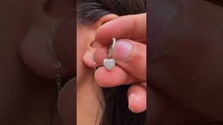 diamond earrings for women bollywood arijitsingh song music movie earrings earpiercingideas [upl. by Amber]