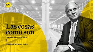 🎙️ Línea 2 del Metro de Lima inició su marcha blanca  Las cosas como son📣con Fernando Carvallo [upl. by Ainirtac]