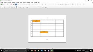 Comment créer son emploi du temps sur excel ou libre office en 20 minutes [upl. by Adnahsal]