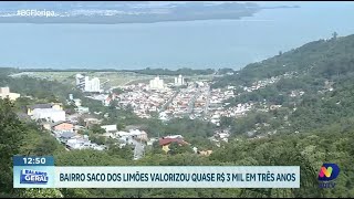 Saco dos Limões em Florianópolis valor do metro quadrado dispara [upl. by Gautea]