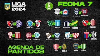 👀 Calendario Fútbol Argentino fecha 7 Lo que Debes Saber de la Próxima Fecha de la Liga Argentina [upl. by Attelrahs]