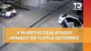 En Chiapas difunden video del ataque armado donde cuatro personas fueron asesinadas [upl. by Gianna]