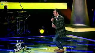 Iulian Canaf  Knocking on heavens door la auditiile pe nevazute la Vocea Romaniei PRO TV [upl. by Siroled]