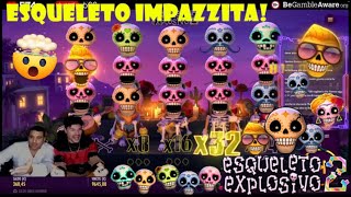 🤯SLOT IMPAZZITA‼️💣💥 ESQUELETO EXPLOSIVO 2💀 BIG WIN🤑 SLOT ONLINE🎰 IMPERDIBILE [upl. by Noicpesnoc]