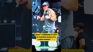 DEDDY CORBUZIER NYANYI DI PODHUB LIVE ‼️ SUARANYA CANDU BANGET🤣🤣 deddycorbuzier vidialdiano [upl. by Amikay]