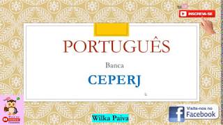 1 Questões de português da banca CEPERJ [upl. by Yssep]