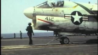 Air Ops  USS Kitty Hawk CVA 63  Gulf of Tonkin 19701972 Part 1 [upl. by Aneleh15]