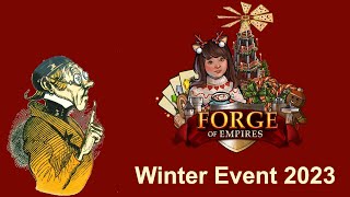 FoEhints December 1st 2023 Winter Event 2023 in Forge of Empires [upl. by Nich]