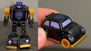 How to transform Dr Wu golden beetle Transformers shattered glass goldbug figure G1 bumblebee [upl. by Bridie]