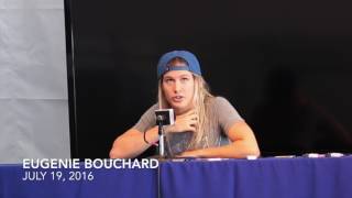 Eugenie Bouchard  July 19 2016 [upl. by Kitti914]