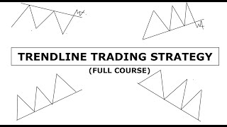 TRENDLINE TRADING STRATEGY FULL TRENDLINE COURSE [upl. by Ligriv]