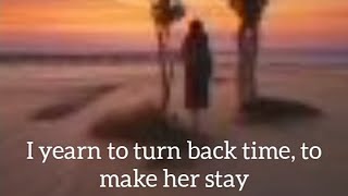 I WANTED TO HOLD HER BACK official Lyric Music Video [upl. by Nidya]