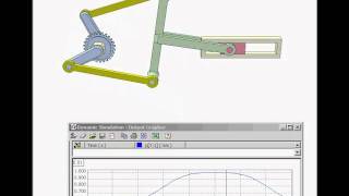 Slidertwin crank mechanism having a pause at both ends of stroke [upl. by Yoong]