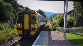 Stations on ‘The Far North Line’  Alness amp Invergordon  26th July 2023 [upl. by Hareehahs]