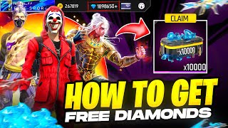 Free Unlimited Diamond Trick 🔥💎  How To Get Free Diamonds in Free Fire  FireEyes Gaming [upl. by Quickel]