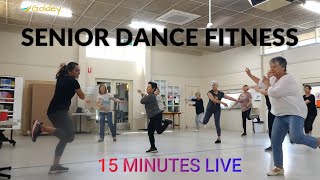 The perfect 15minute dance exercise routine for older adults and seniors [upl. by Ardekal]