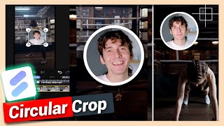 Circular Crop with Border or Stroke  Spring Video Editing Tutorial [upl. by Eliseo]